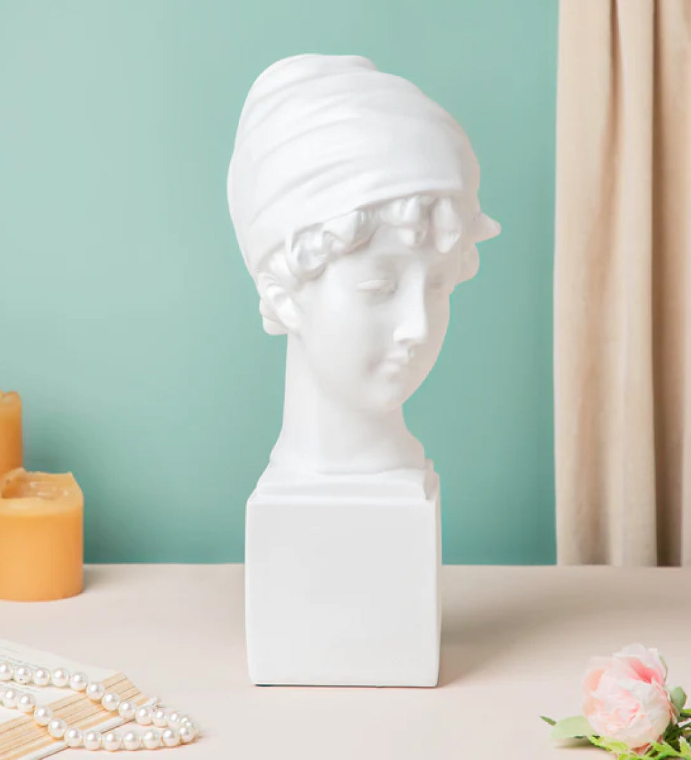 White Ancient Greek Showpieces