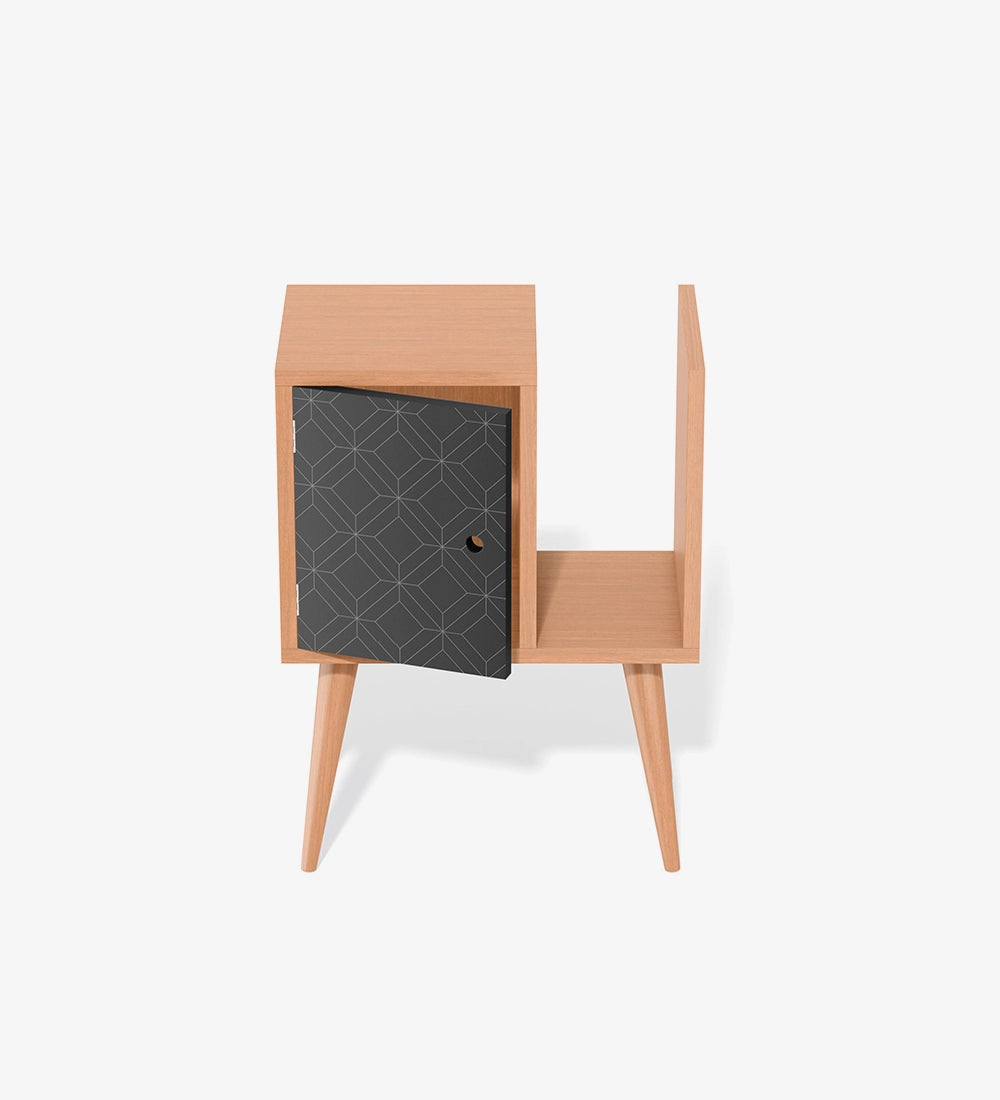 Modern Wooden Bedside Cabinet