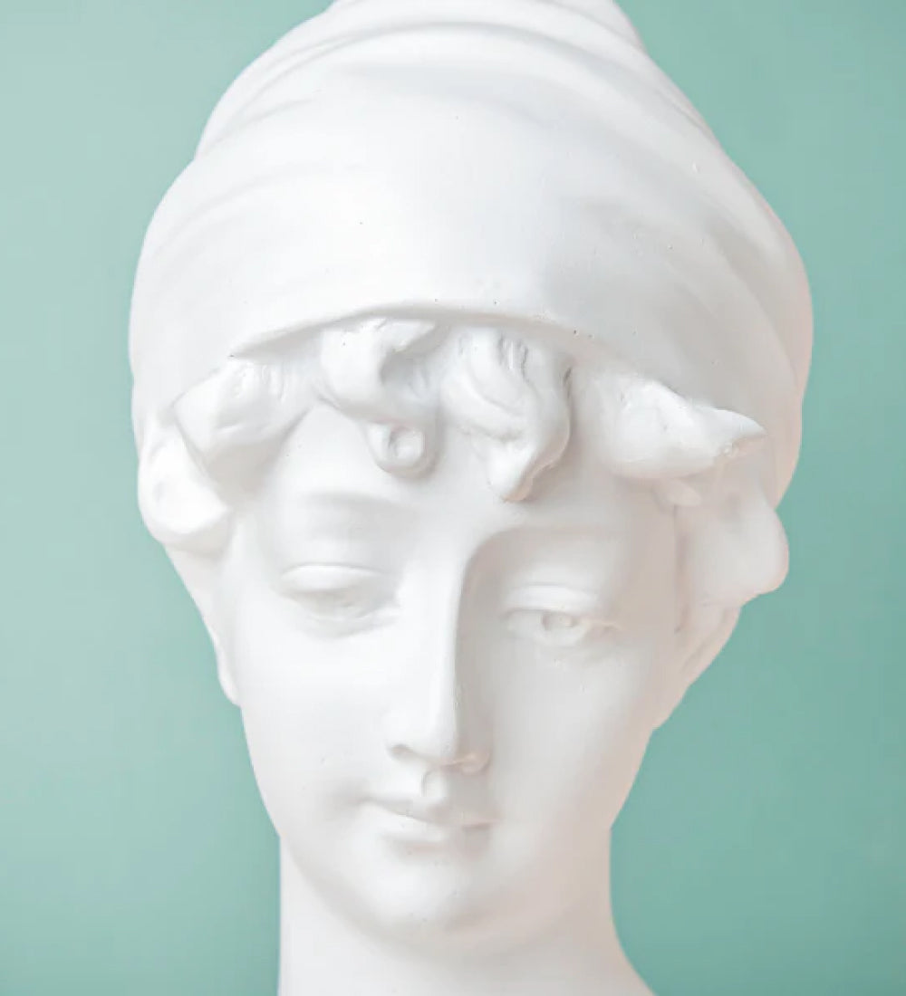 White Ancient Greek Showpieces