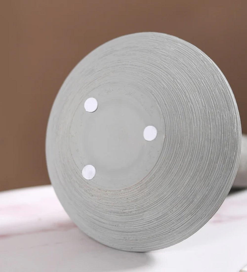 Large White Cherie Ceramic Vase