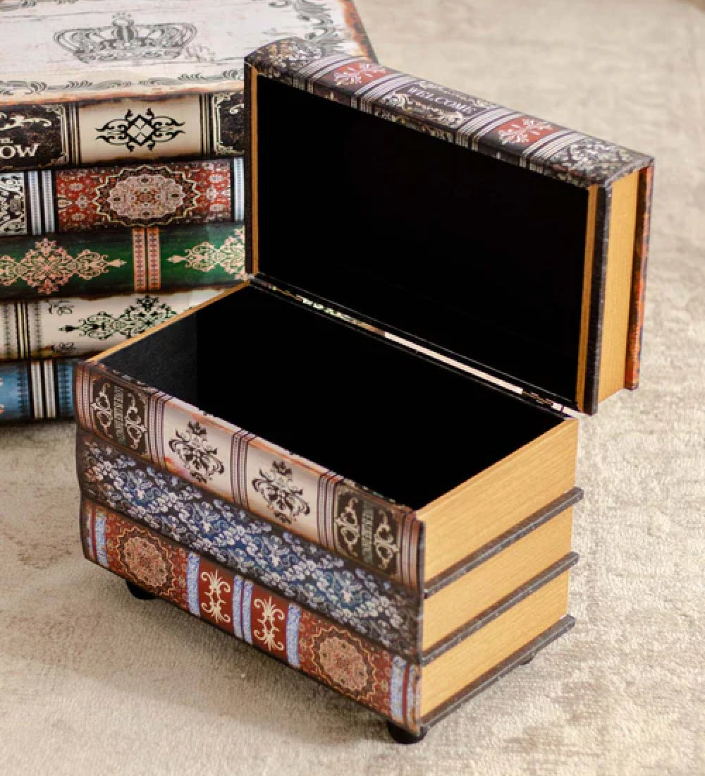 Antique Book Secret Box