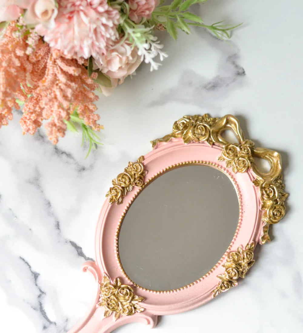 Handheld Magnifying Mirror