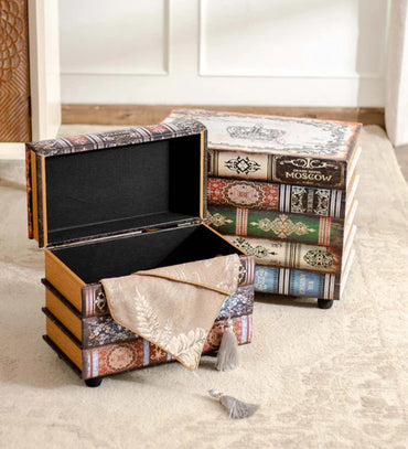Antique Book Secret Box