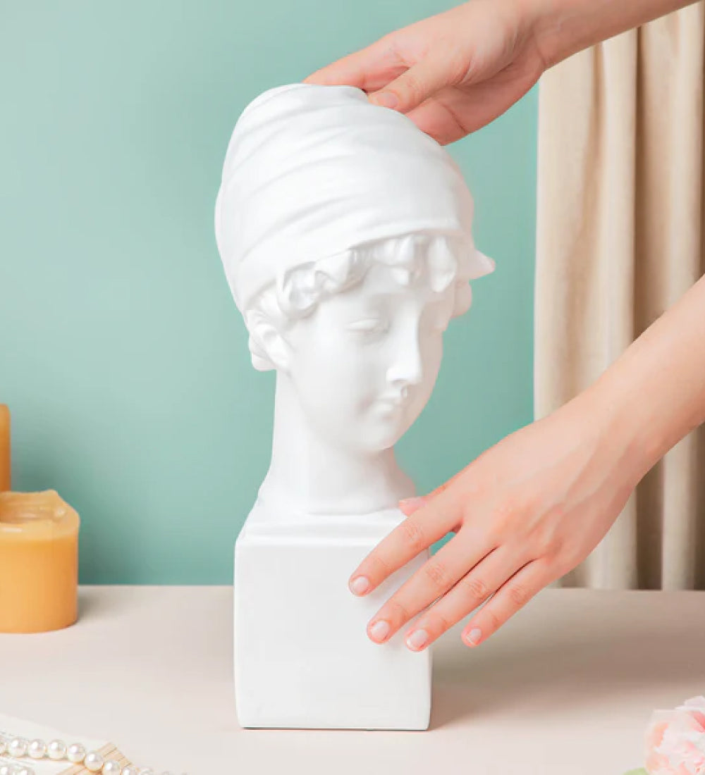 White Ancient Greek Showpieces