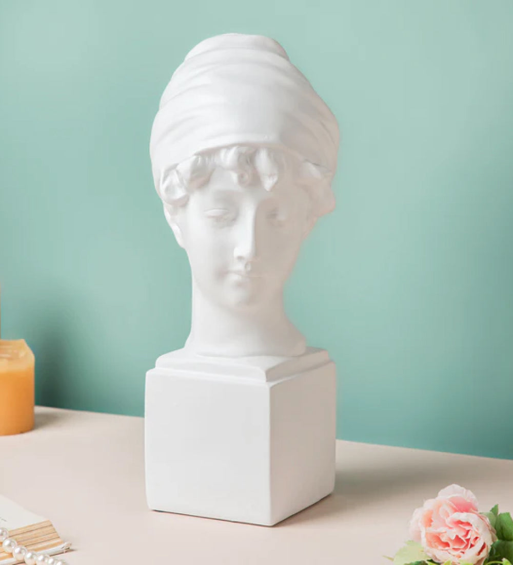 White Ancient Greek Showpieces