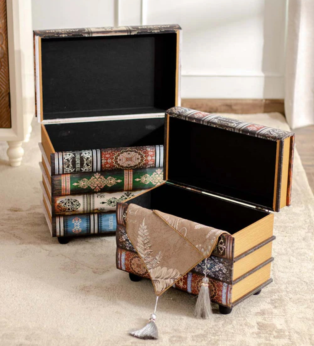 Antique Book Secret Box