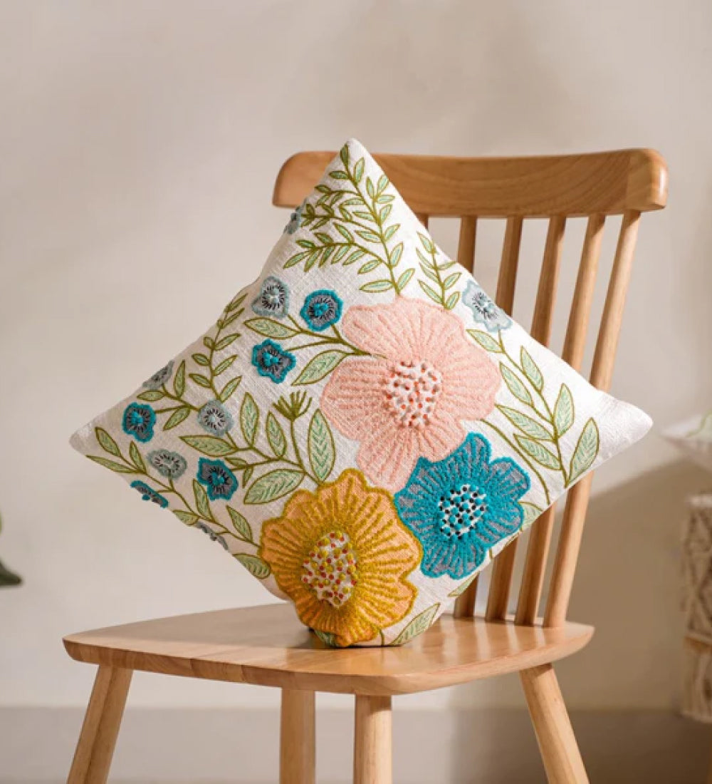 Embroidered Cushions Cover