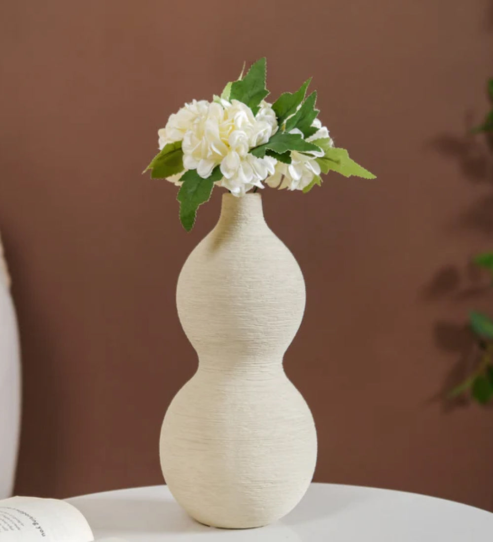 Gourd Matte Finish Flower Vase