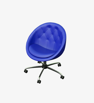 Round Alphwood Lounge Chair