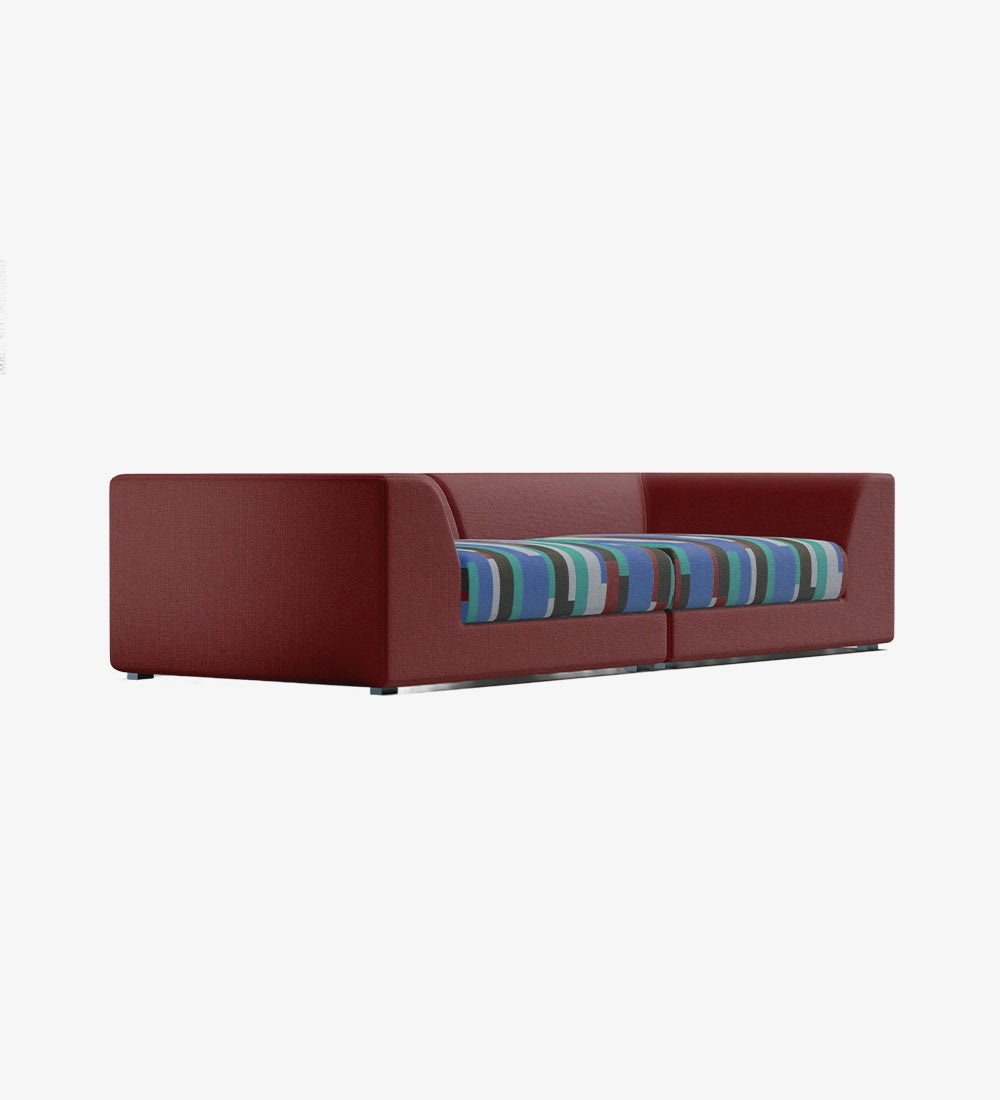 Regine Fabric Two Seater Sofas
