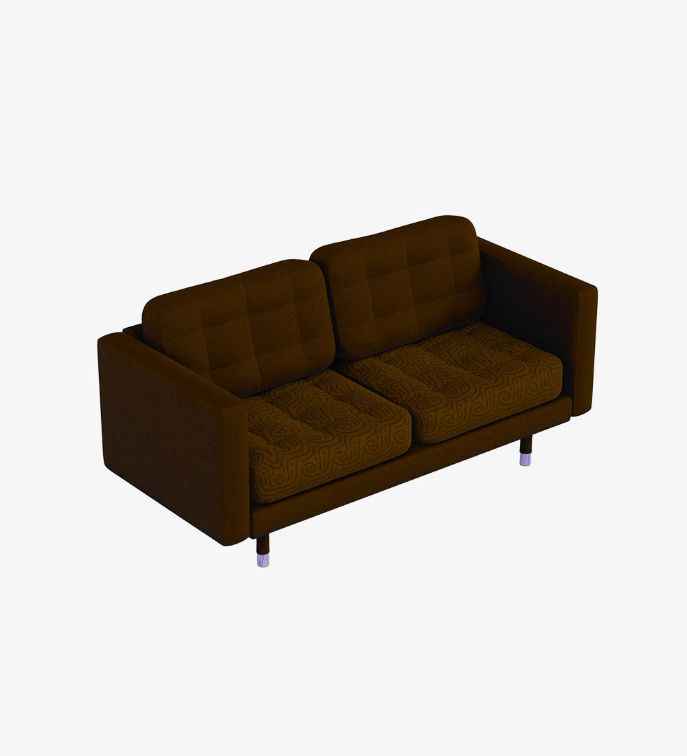 2 Seater Fabric Sofa