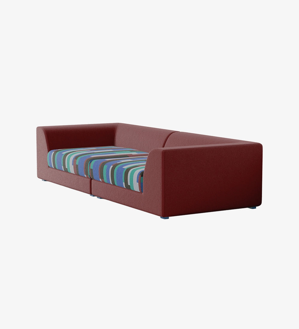 Regine Fabric Two Seater Sofas