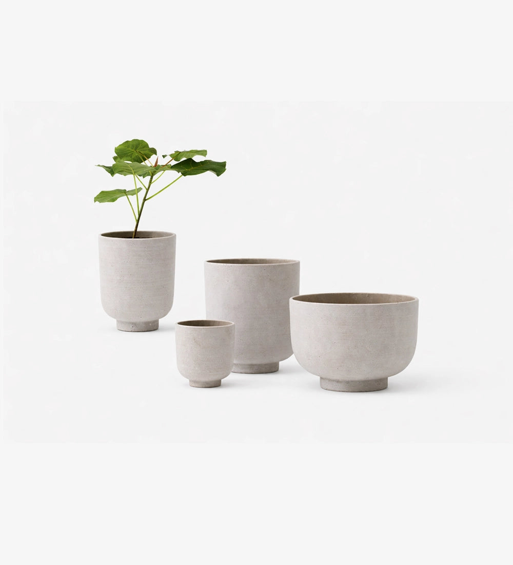 Modern Stone Planter Bowl