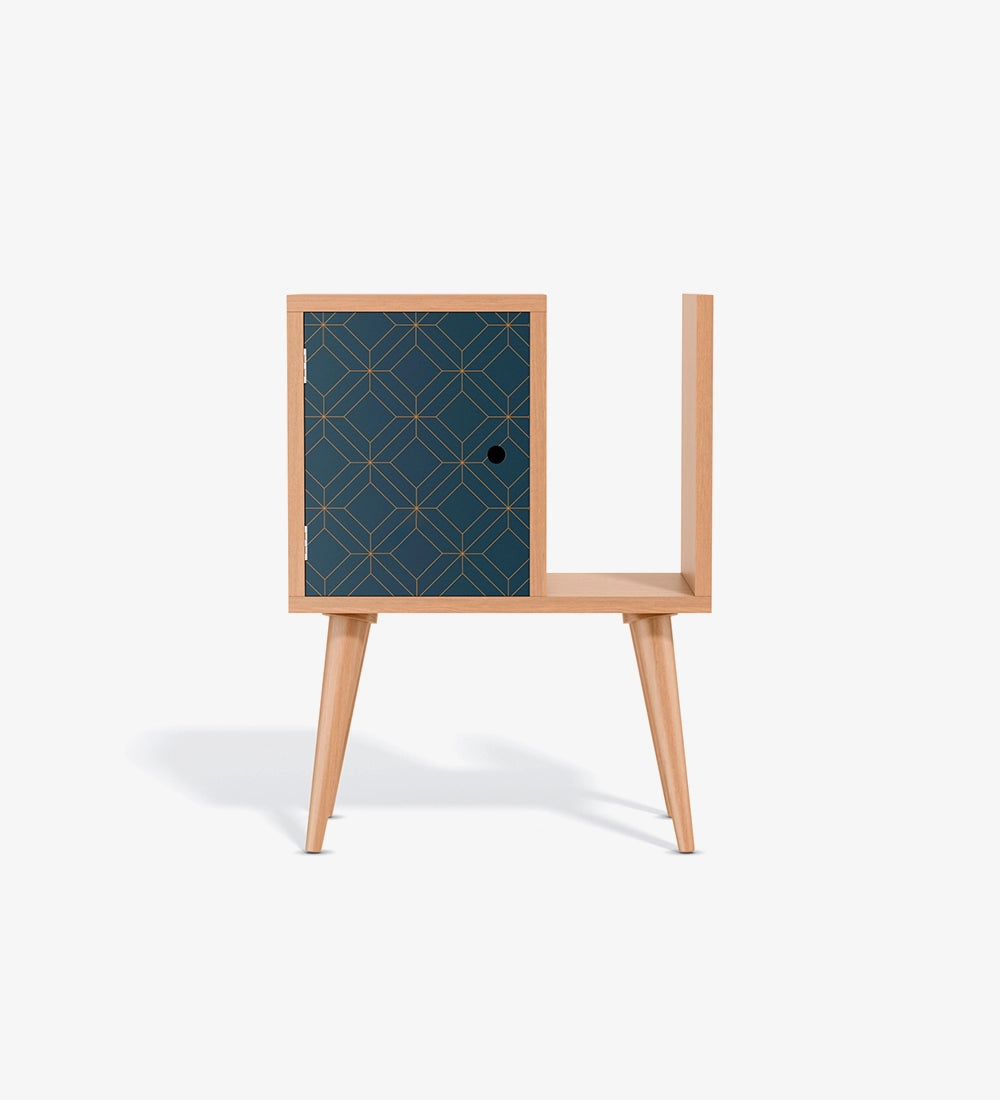 Modern Wooden Bedside Cabinet