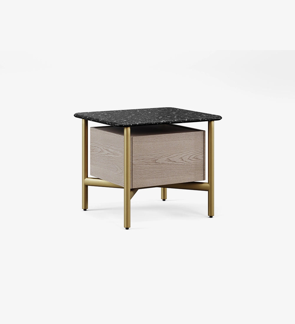 Modern Luxe Bedside Table