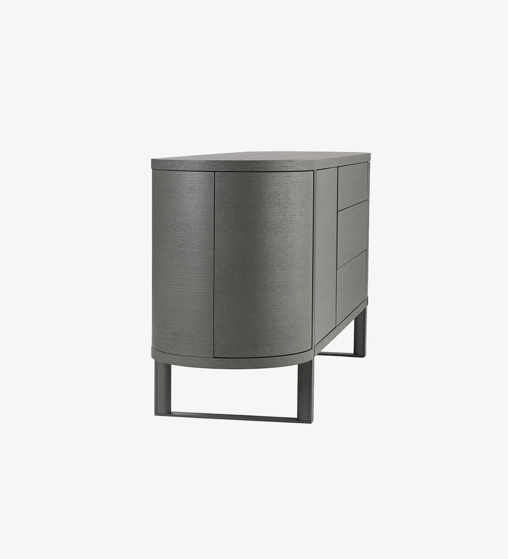 Modern Marble Top Sideboard