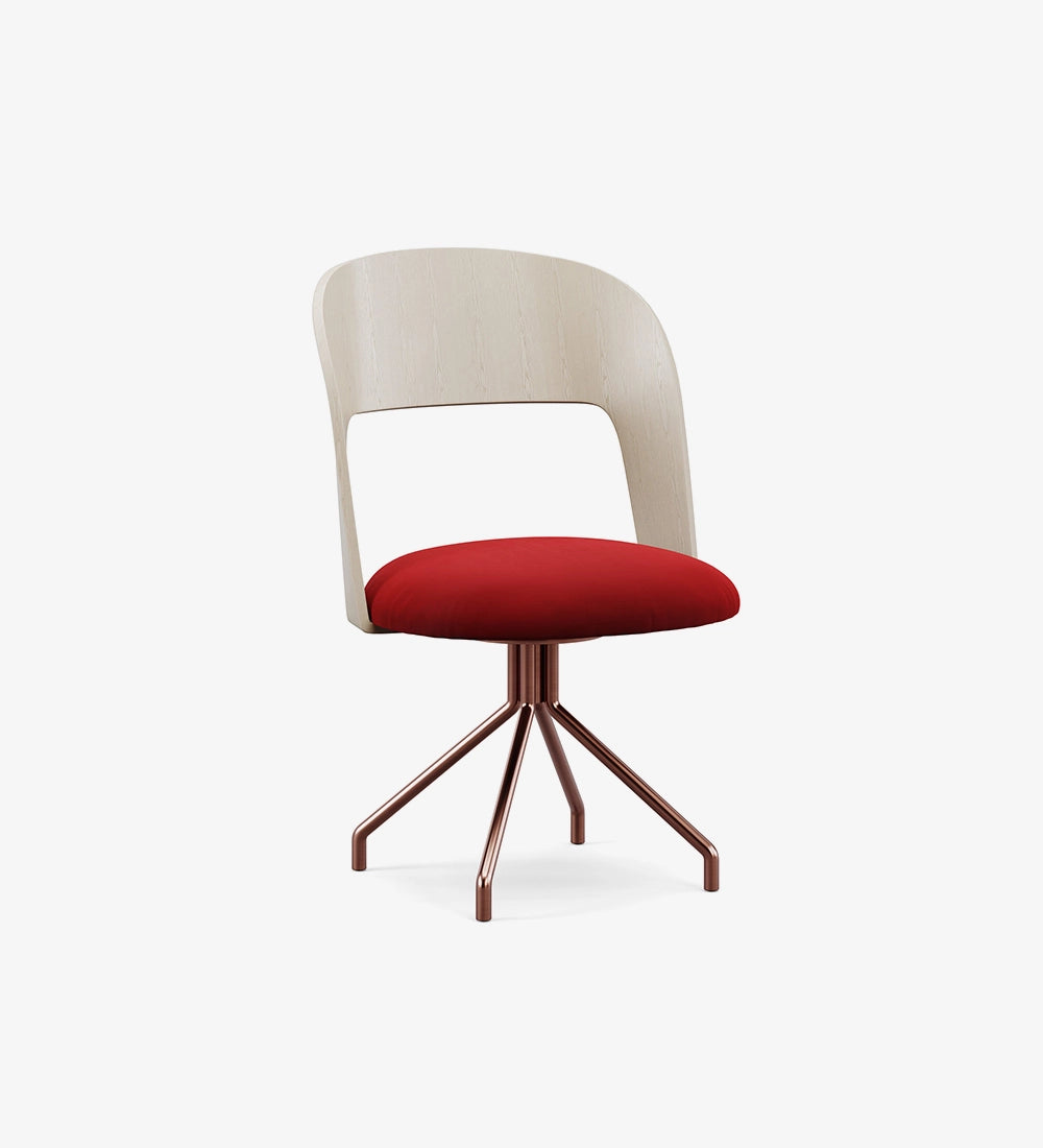 Wood Back Dining Chair