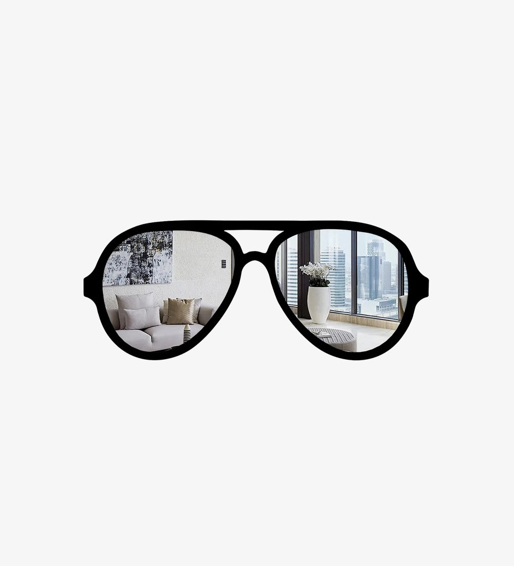 Modern Optical Wall Mirror