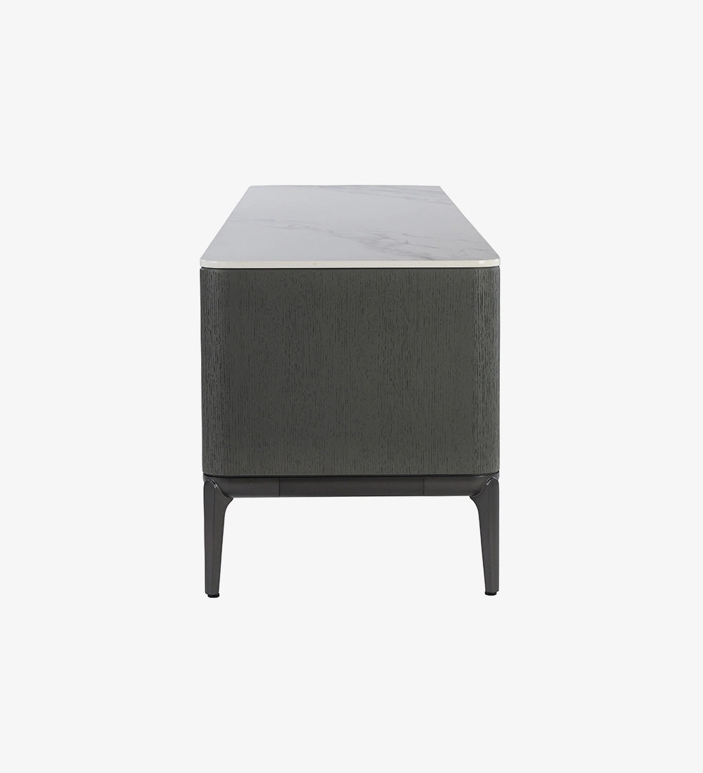 Minimalist Wooden TV Console