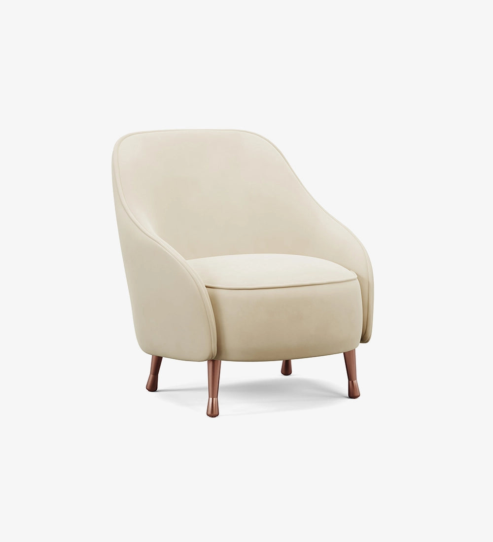Luxury Fabric Lounge Chair