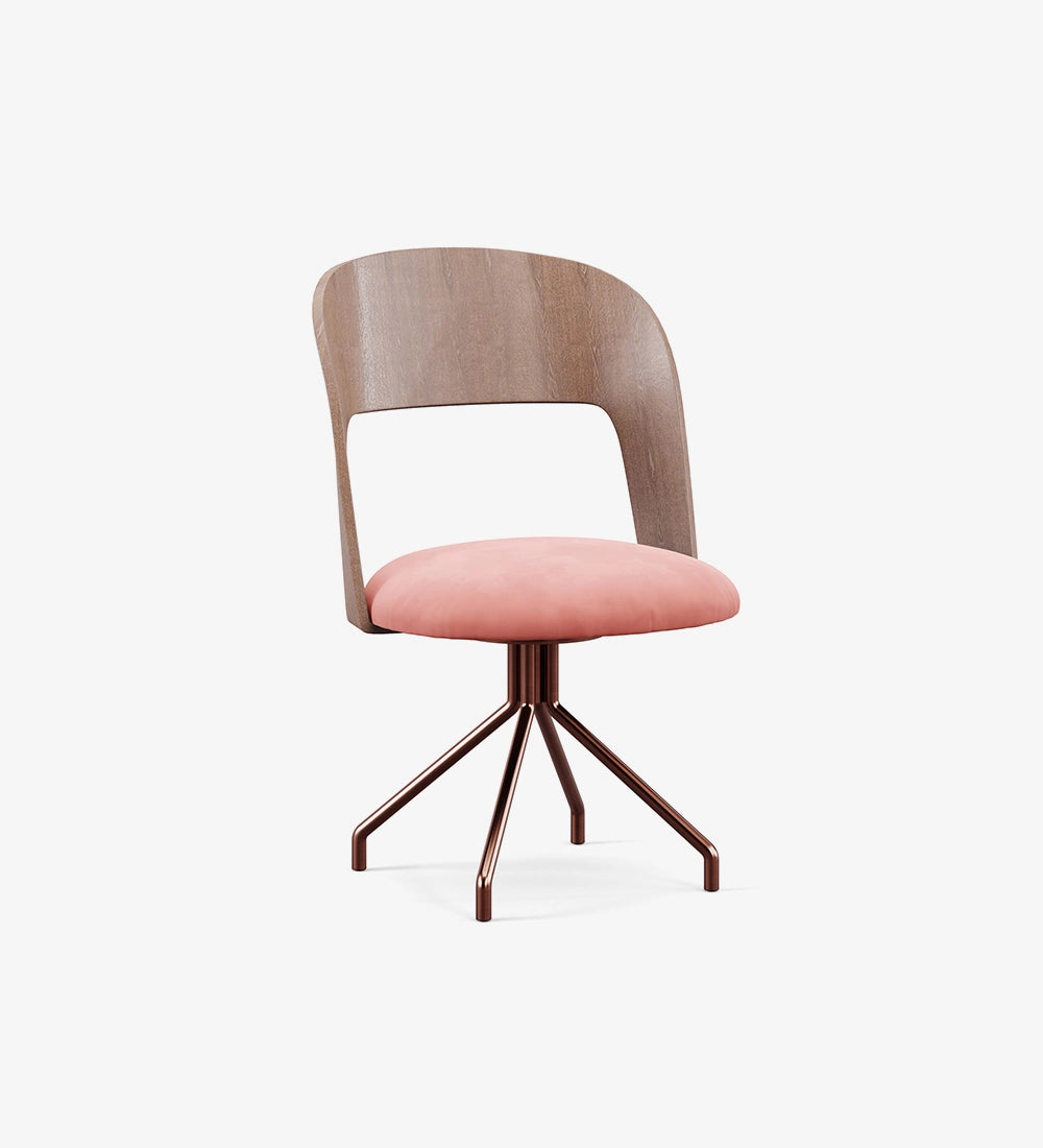 Wood Back Dining Chair