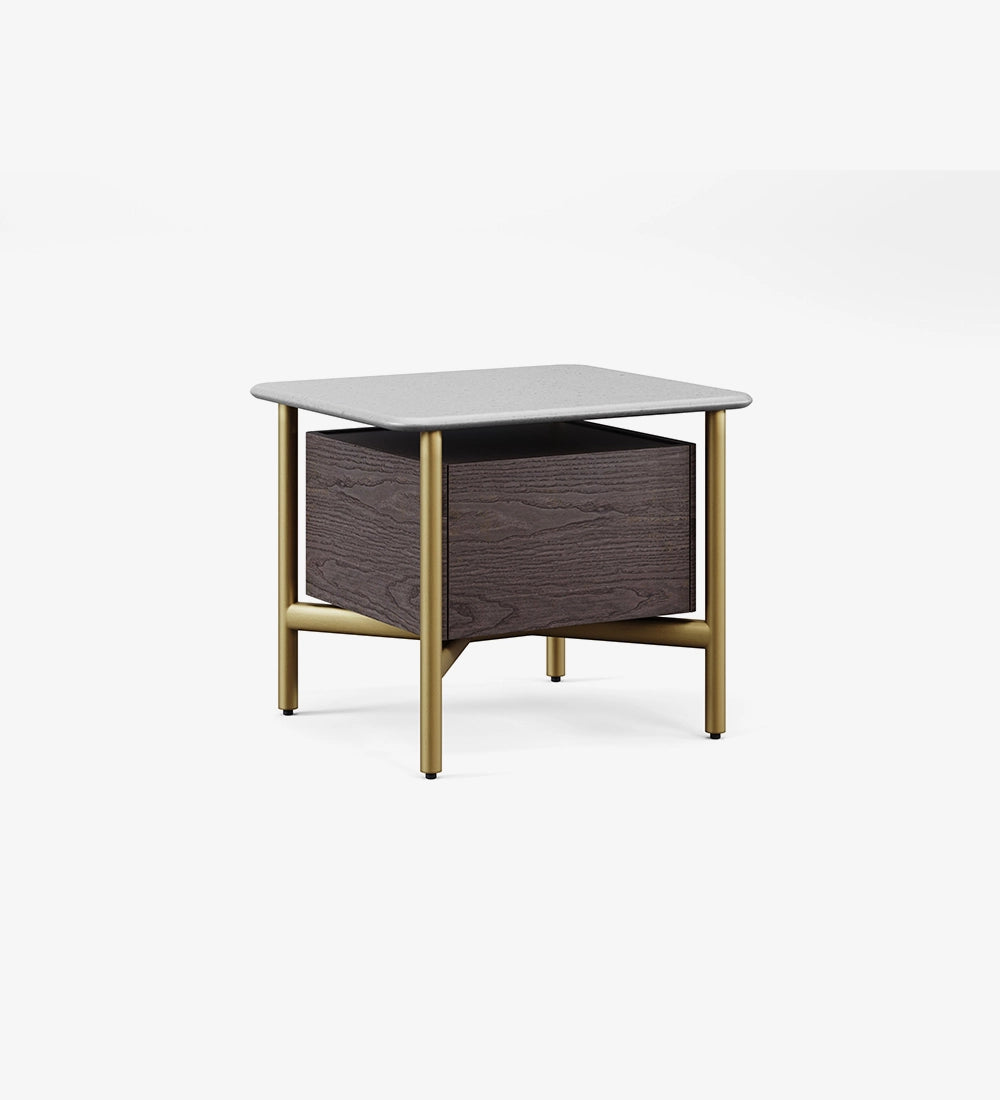 Modern Luxe Bedside Table