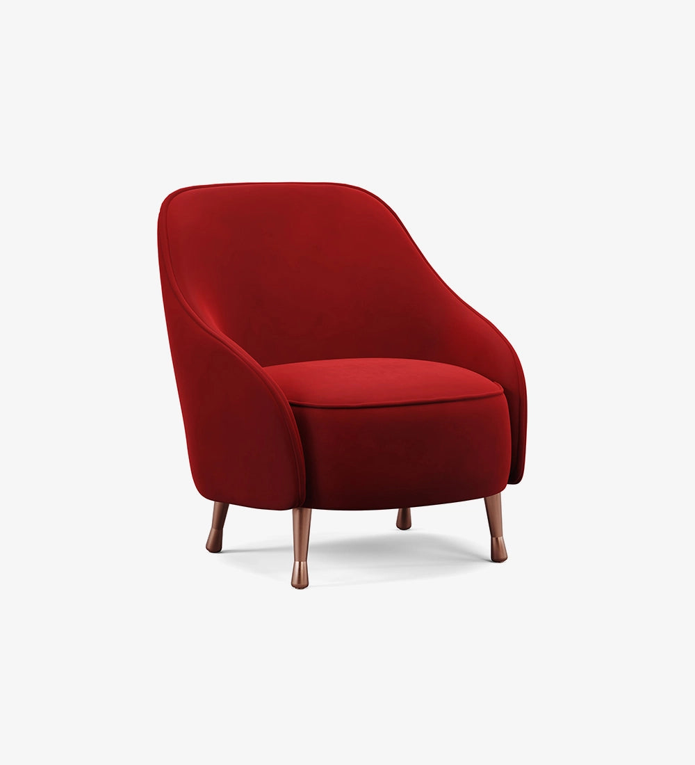 Luxury Fabric Lounge Chair