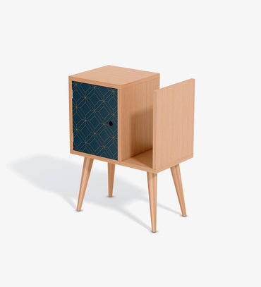 Modern Wooden Bedside Cabinet