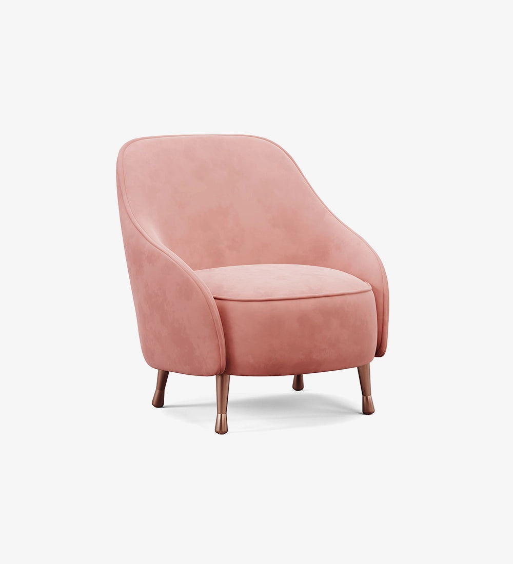 Luxury Fabric Lounge Chair