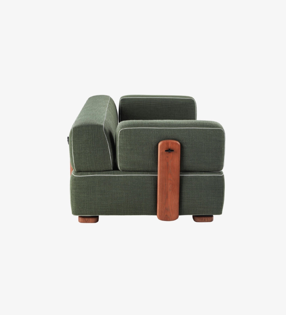 Modern Deep-Seat Sofa