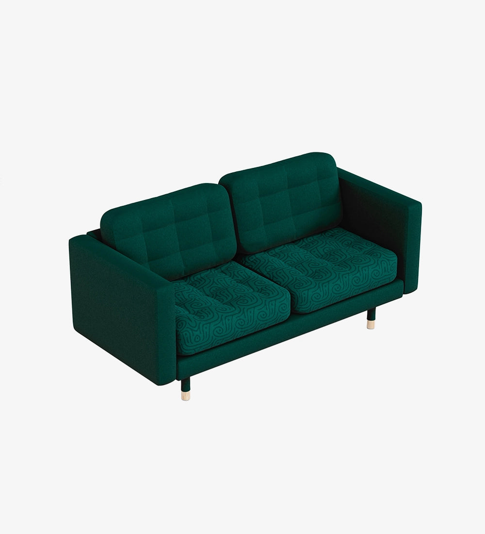 2 Seater Fabric Sofa