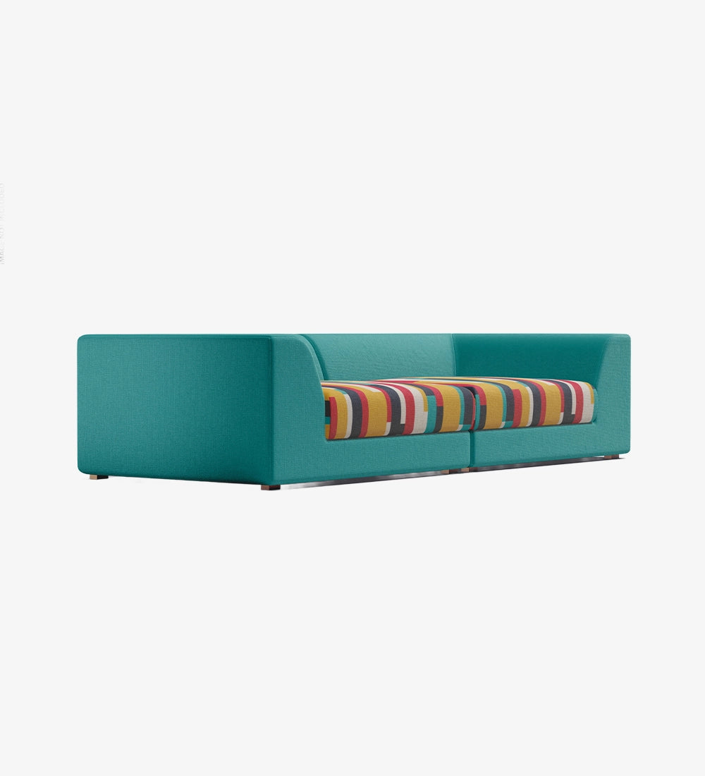 Regine Fabric Two Seater Sofas
