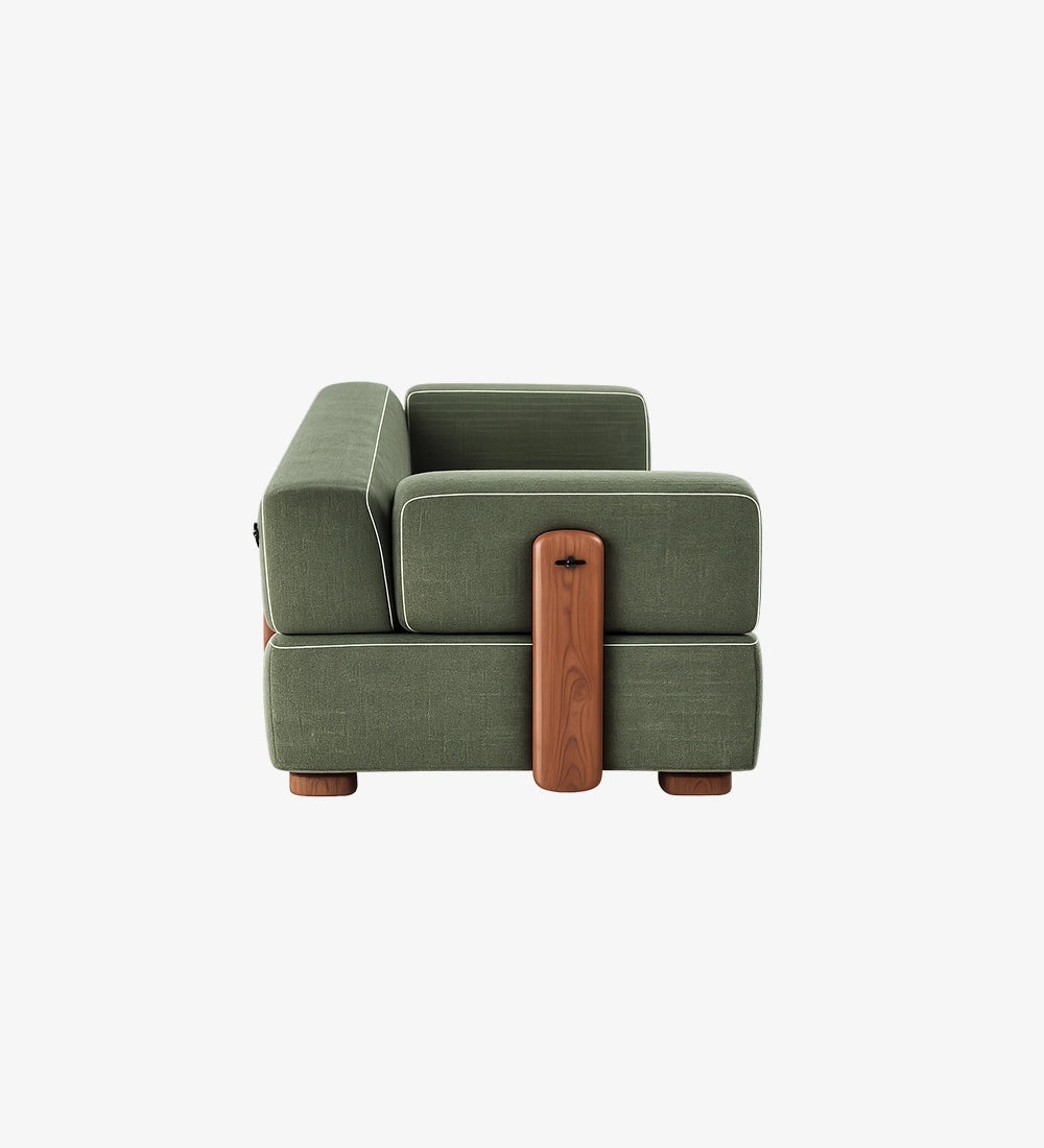 Modern Wooden Frame Sofa