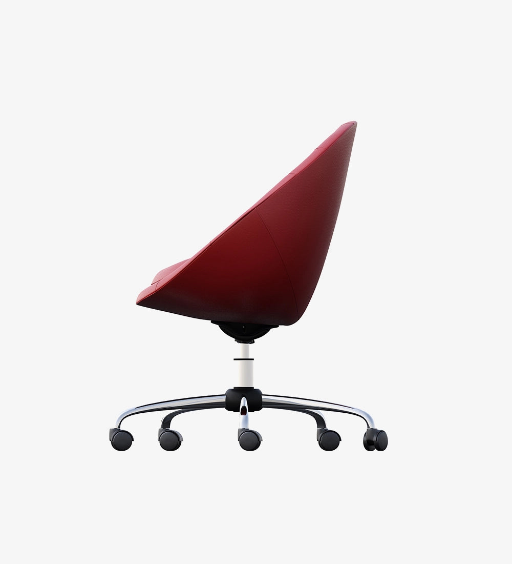 Round Alphwood Lounge Chair