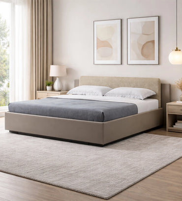 Modern Upholstered Platform Bed