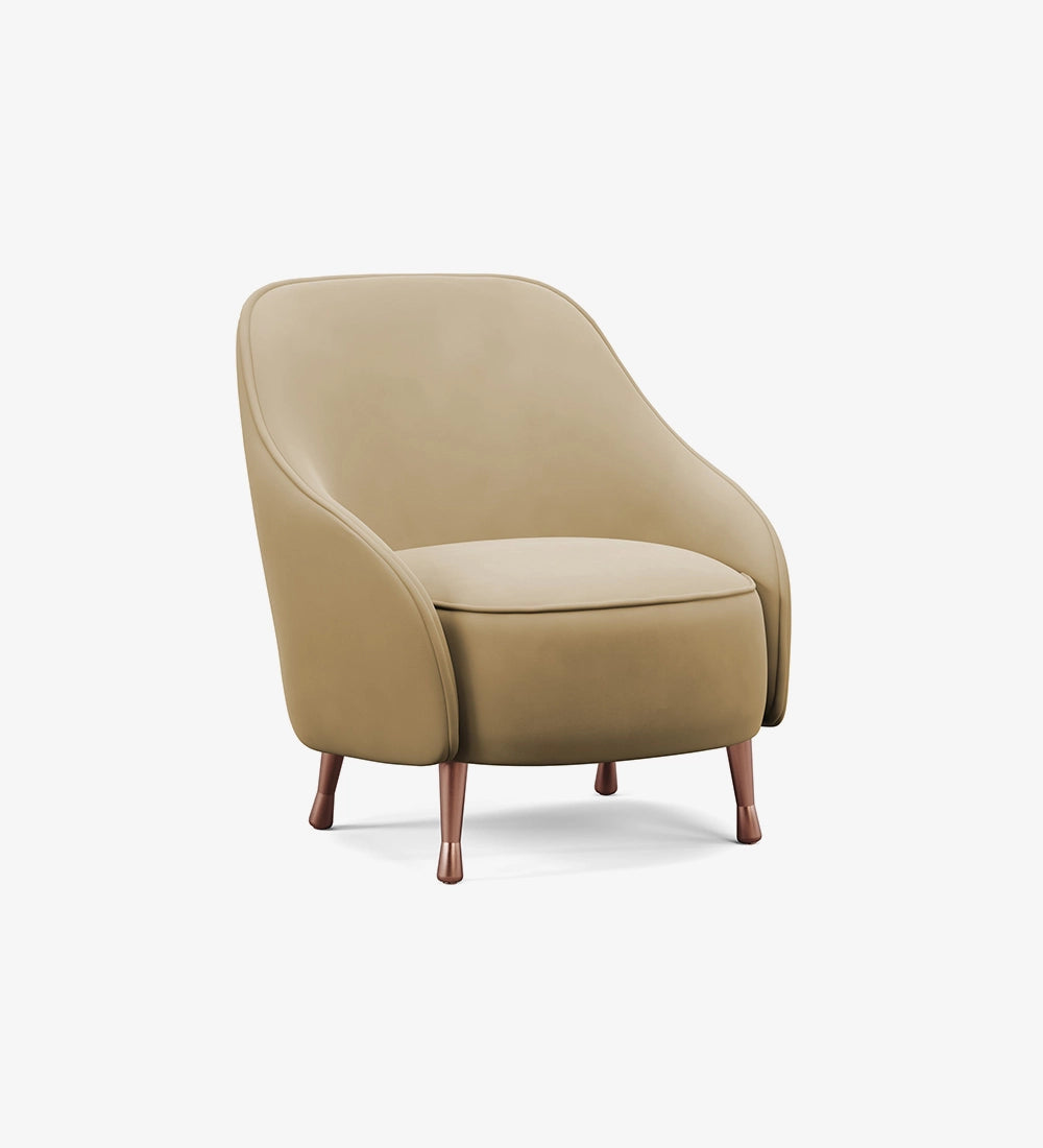 Luxury Fabric Lounge Chair