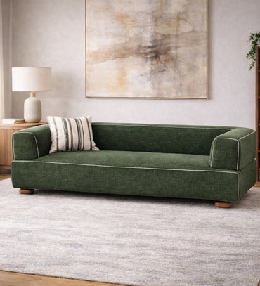 Modern Deep-Seat Sofa