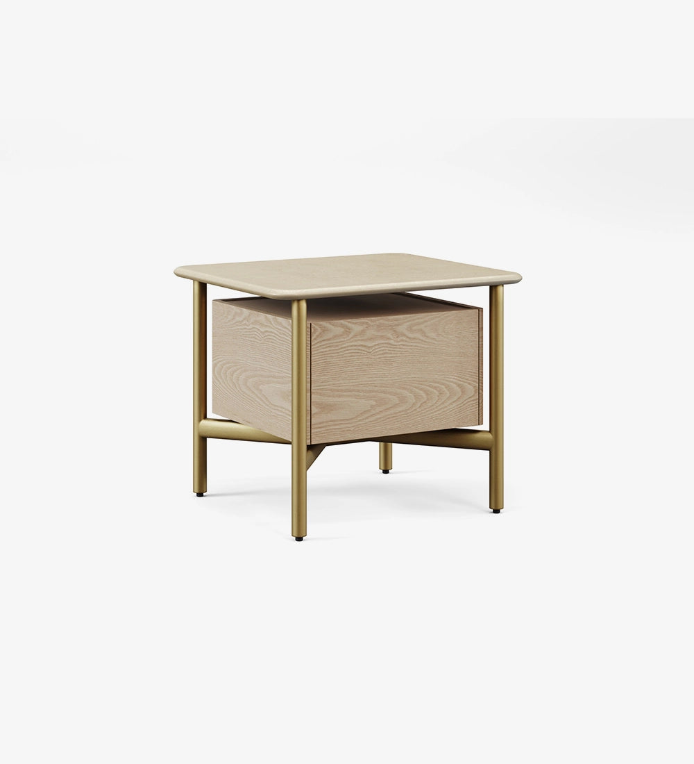 Modern Luxe Bedside Table