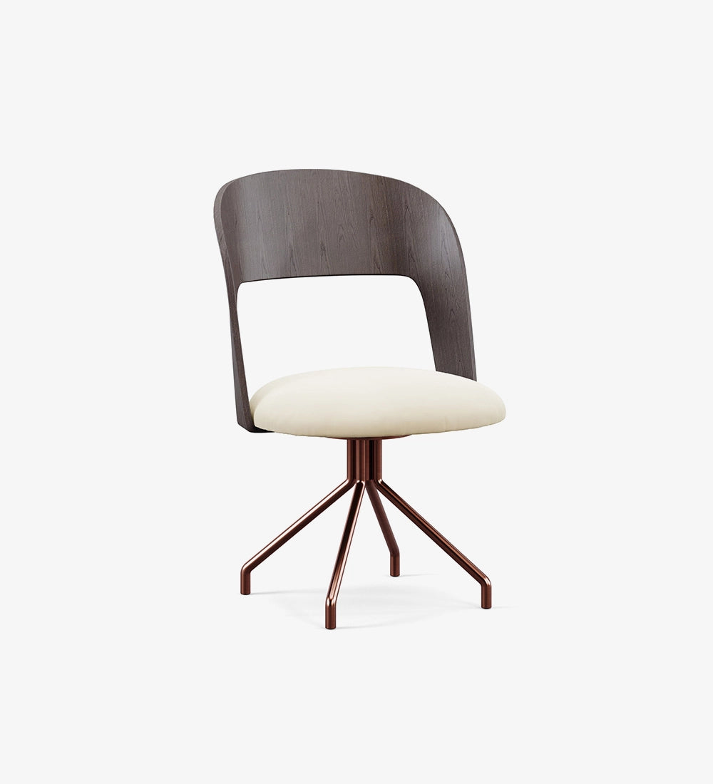 Wood Back Dining Chair