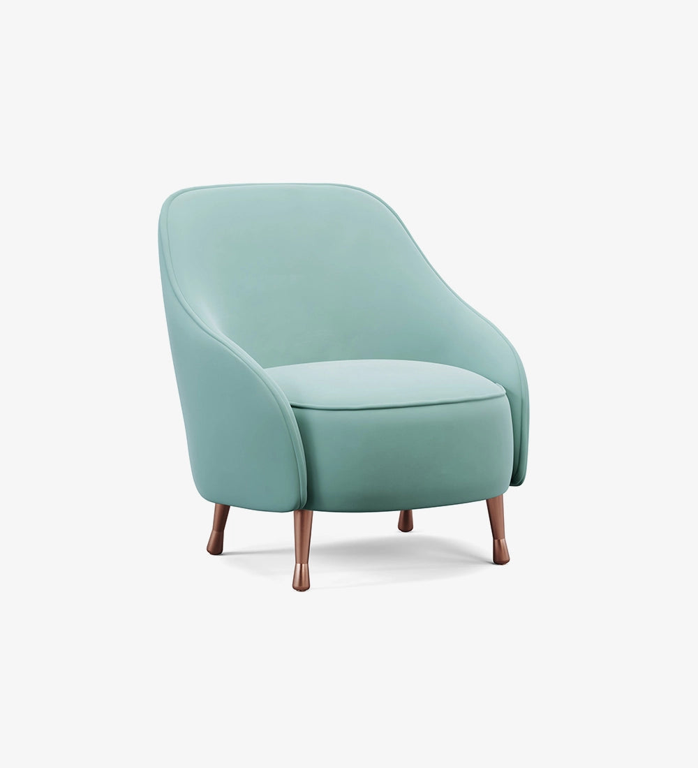 Luxury Fabric Lounge Chair