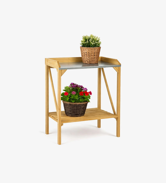 Modern Wooden Plant Stand