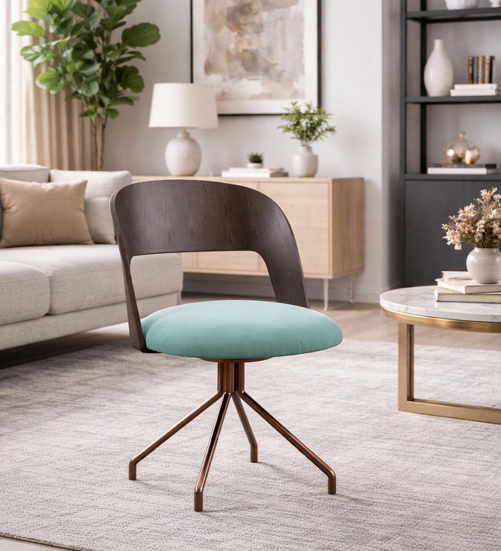 Wood Back Dining Chair