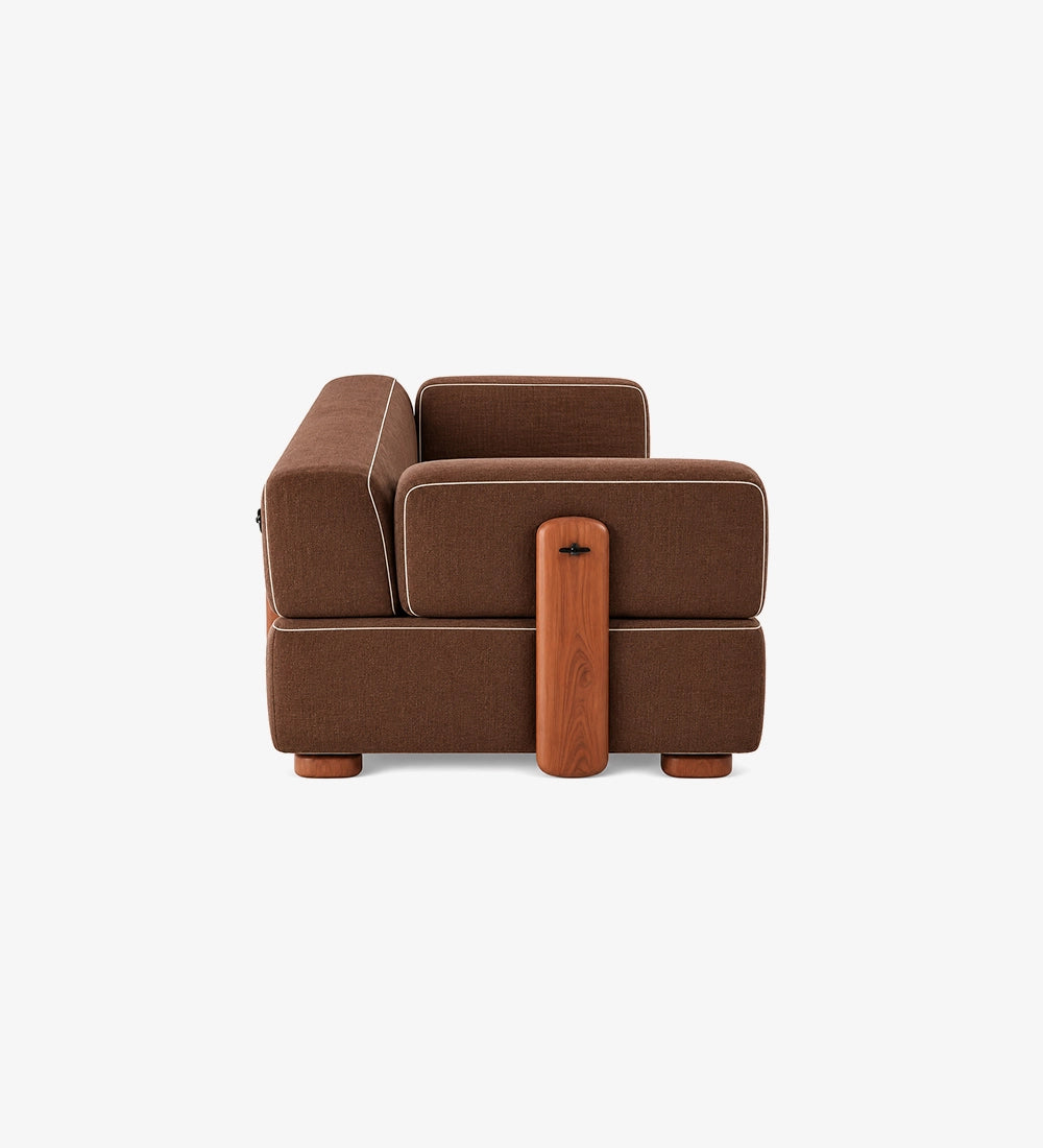 Modern Wooden Frame Sofa