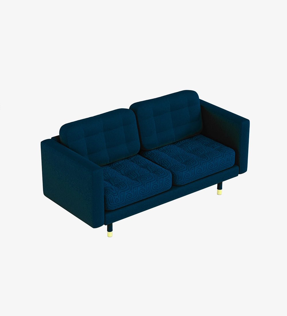 2 Seater Fabric Sofa