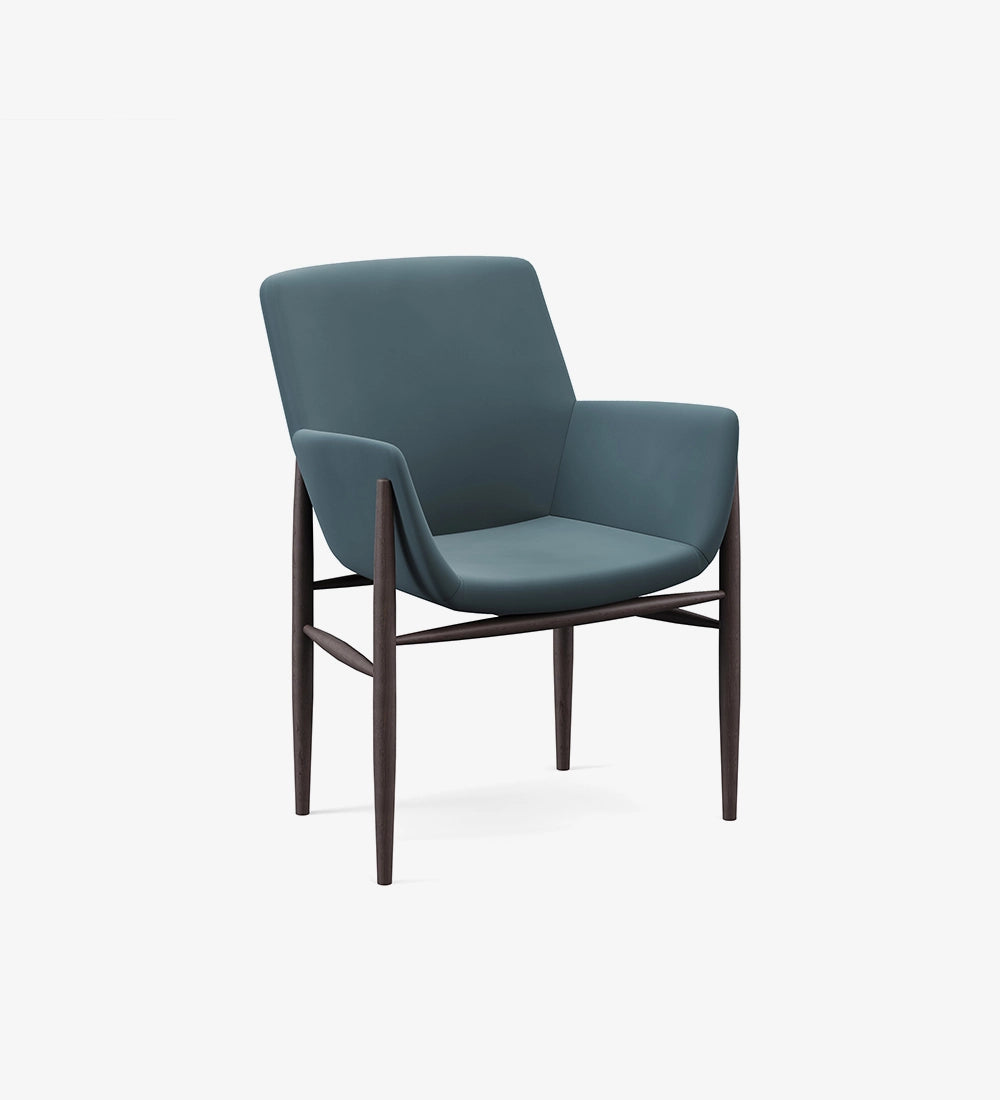 Fabric Arm Dining Chair