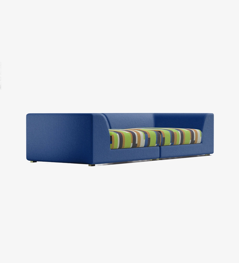 Regine Fabric Two Seater Sofas