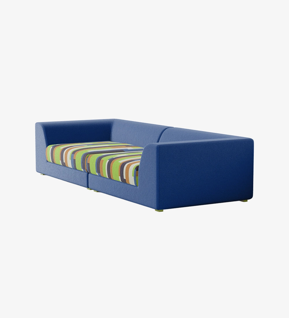 Regine Fabric Two Seater Sofas