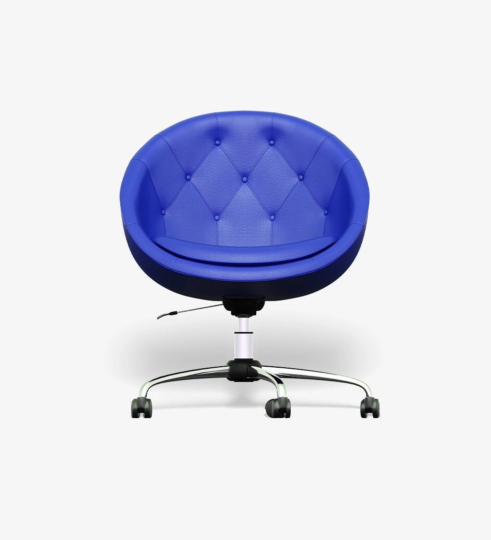 Round Alphwood Lounge Chair